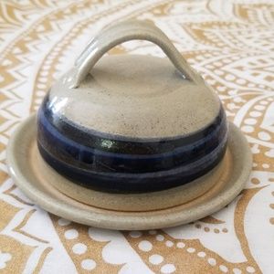 Handmade Pottery Butter Dish